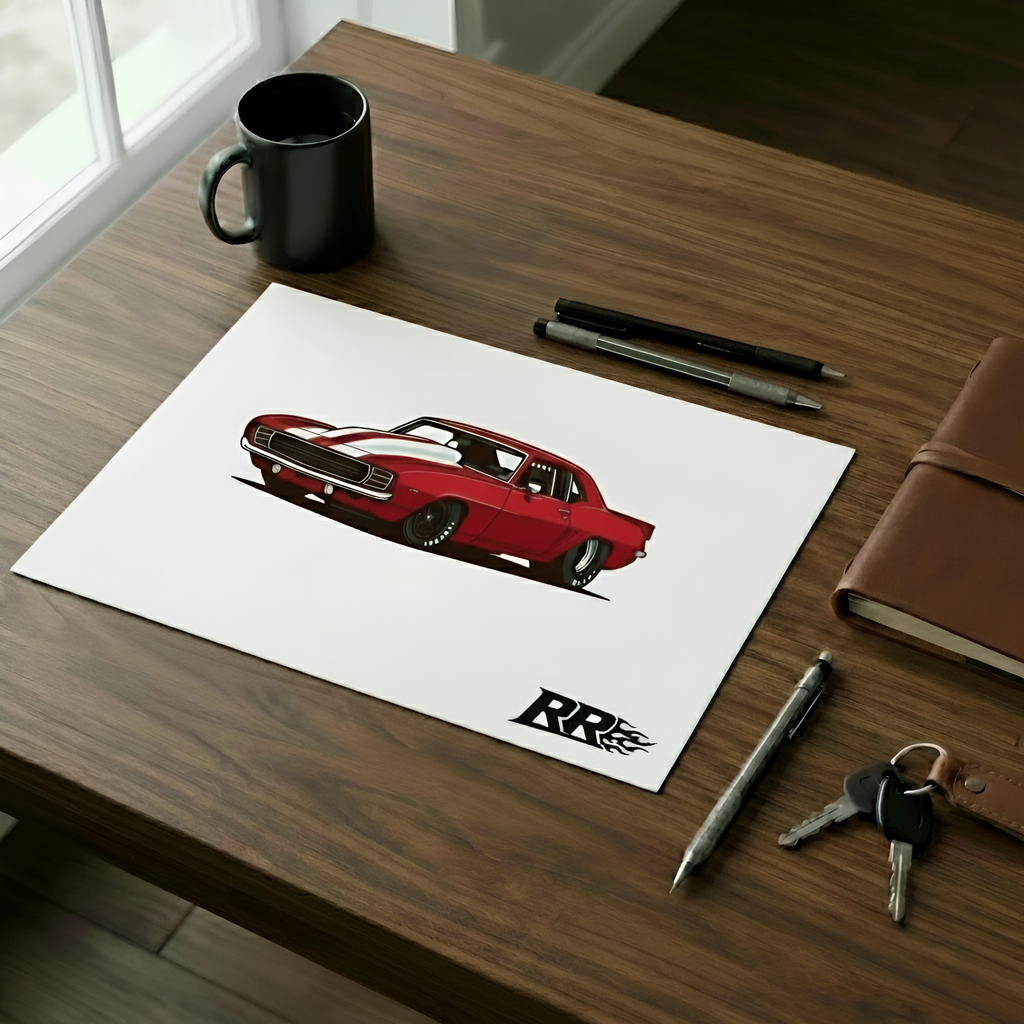 Custom Car Wall Art — Poster