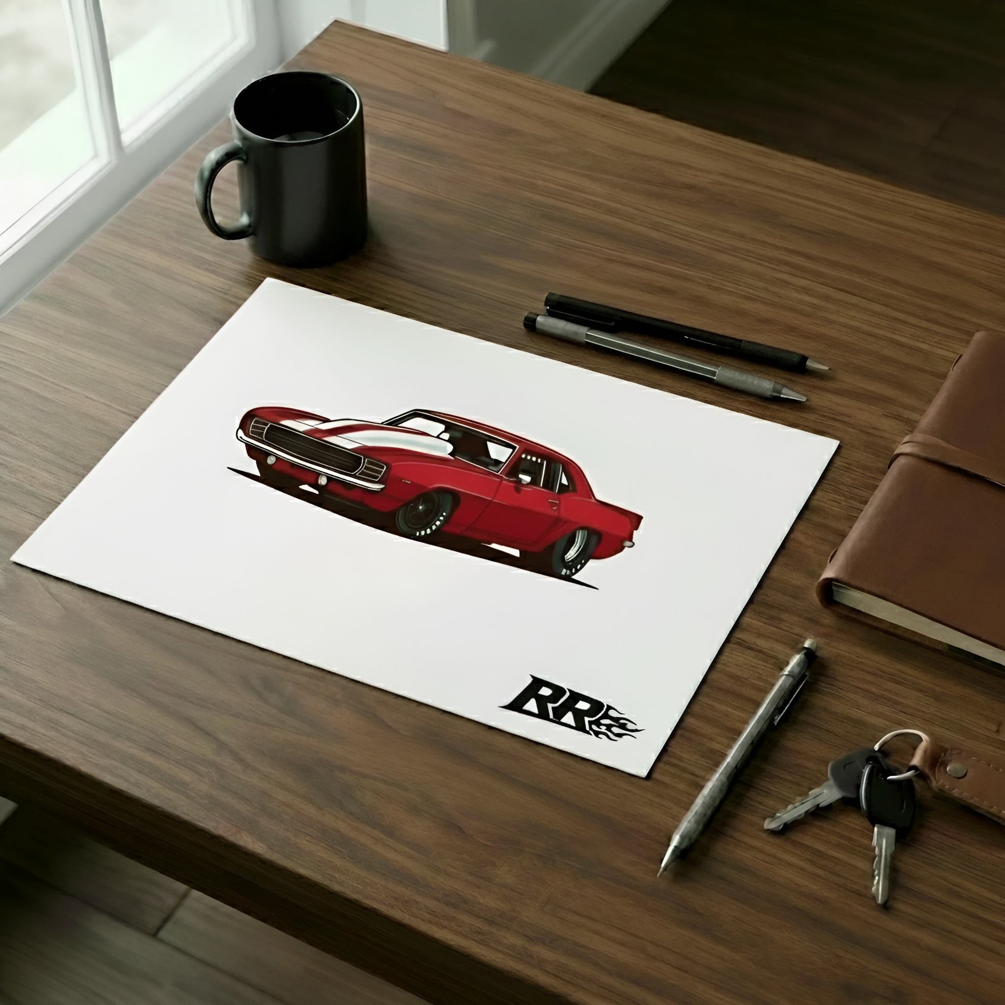 Custom Car Wall Art — Poster